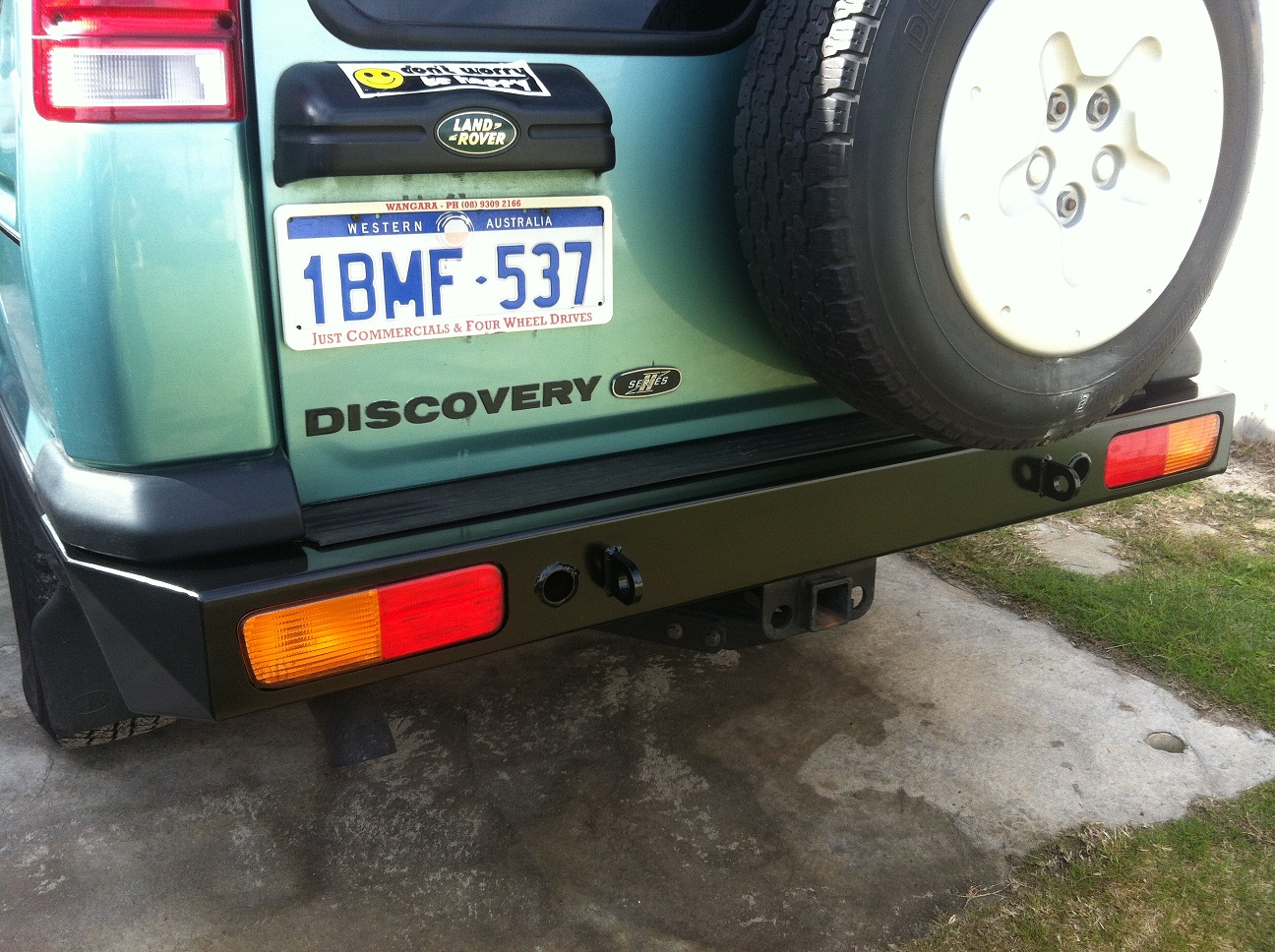 terrafirma rear bumper discovery 2